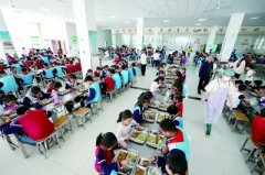 范提示食堂从业人员